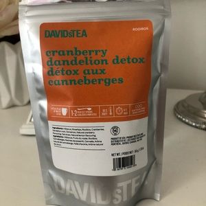 David’s tea Cranberry dandelion detox 🔹5 for $25